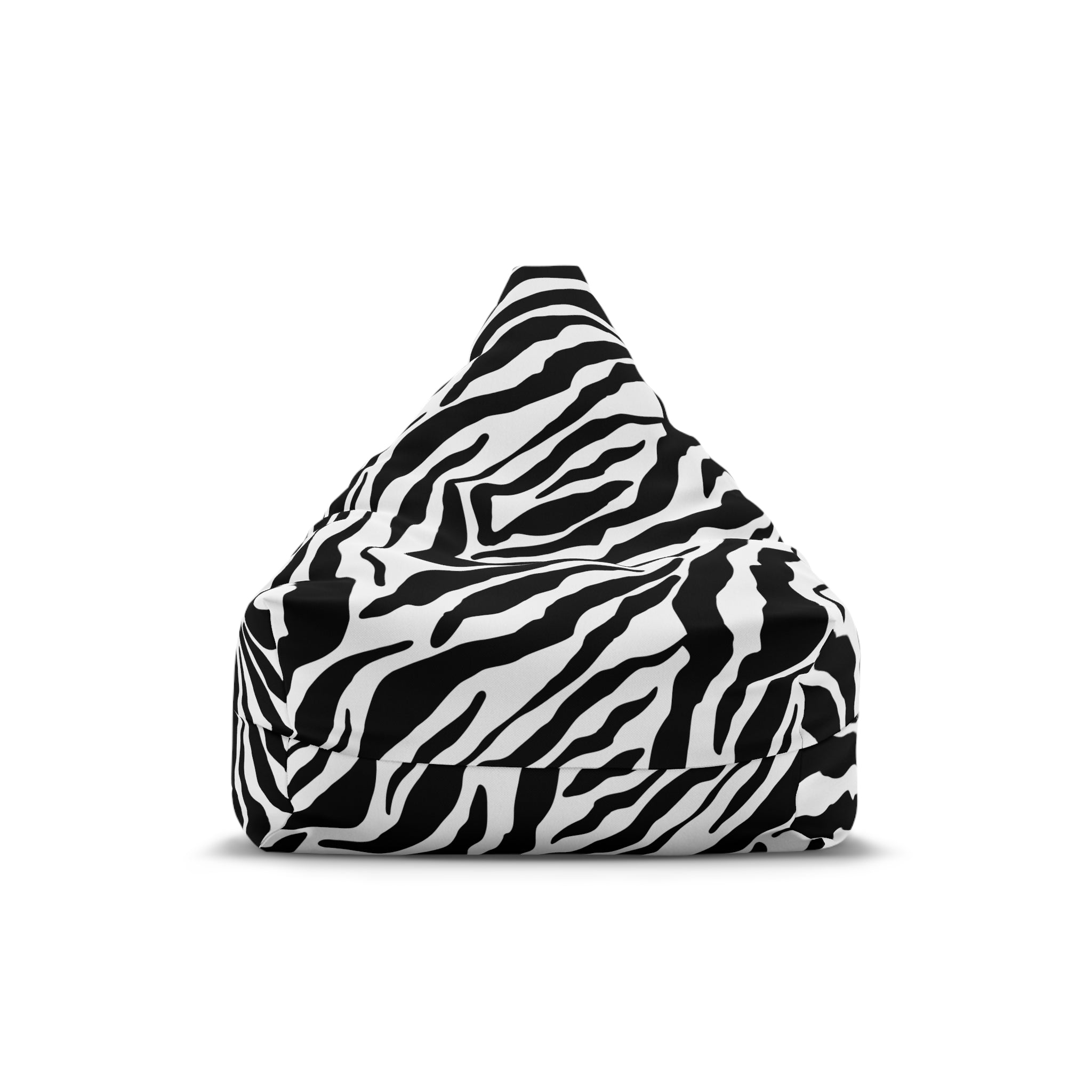 Zebra Print Bean Bag Cover