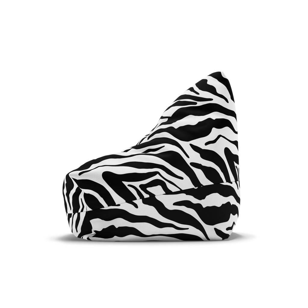 Zebra Print Bean Bag Cover