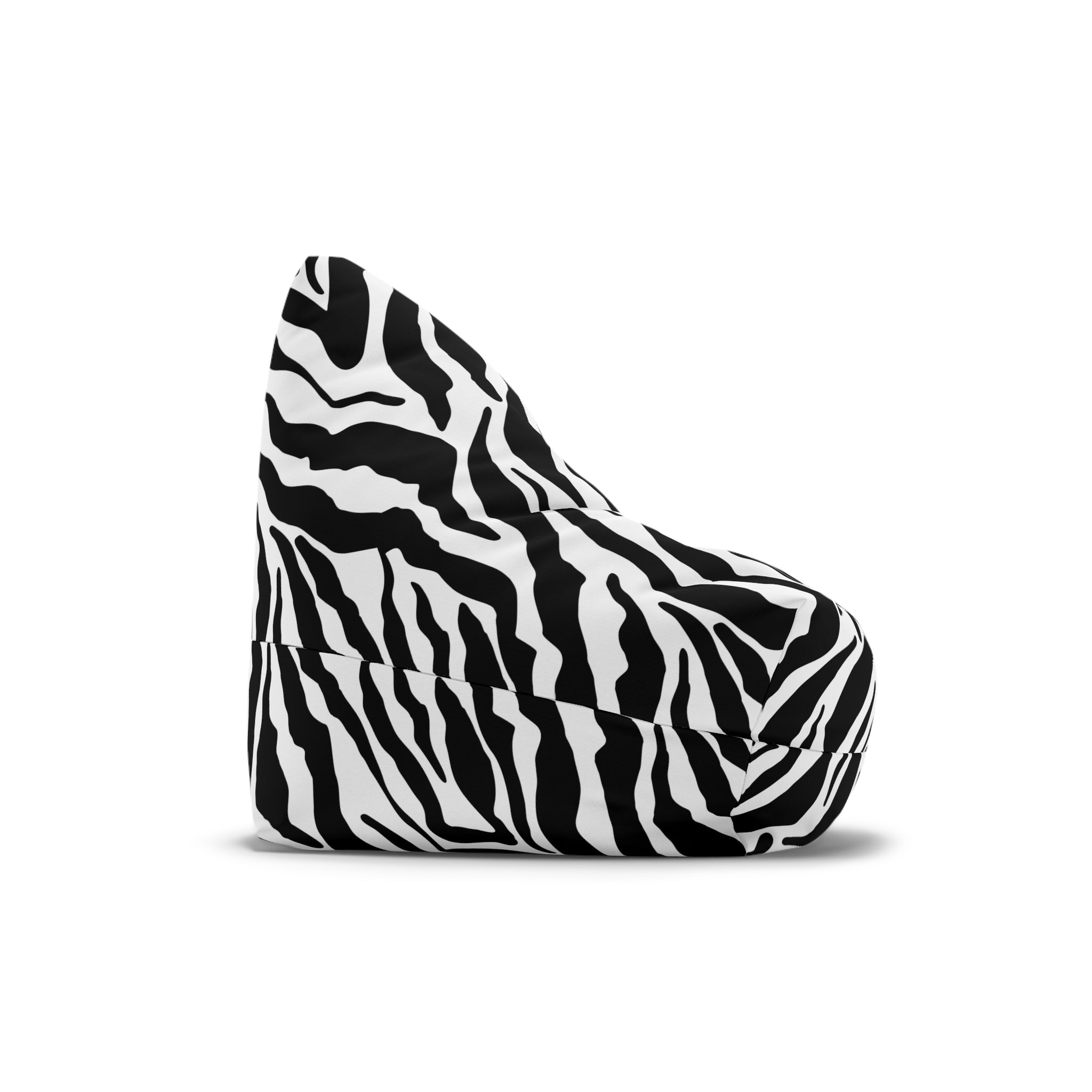 Zebra Print Bean Bag Cover
