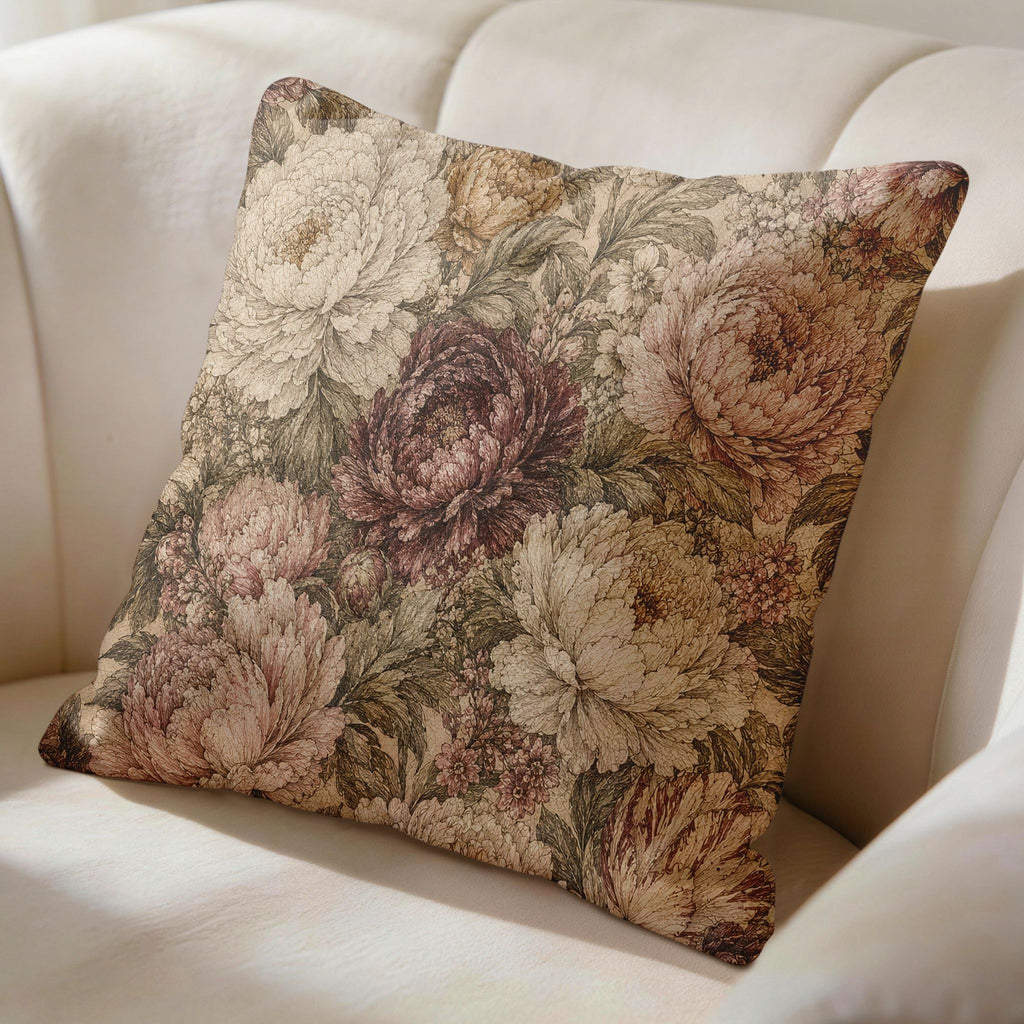 Moody Botanical Cushion Cover