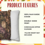 Moody Floral Pillow Cover