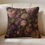 Moody Floral Pillow Cover