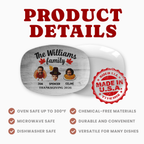Personalized Thanksgiving Recipe Platter