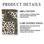 Zebra Print Woven Blanket