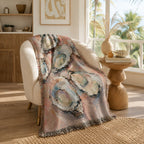 Oyster Painting Woven Blanket