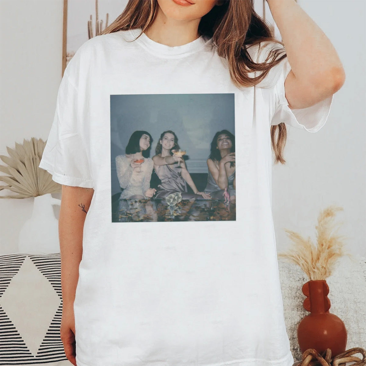Custom Photo T-Shirt – Retro 90s Personalized Graphic Tee
